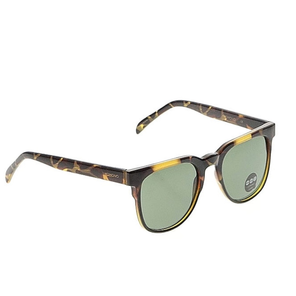 KOMONO Riviera Green Tortoise Sunglasses NEW brown - Picture 2 of 14